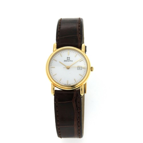 ZENITH misura 26,5 mm Quarzo e in Oro Giallo 750 18 kt