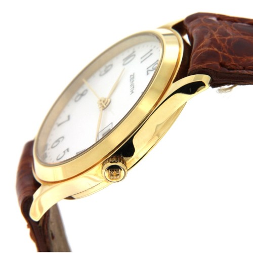 ZENITH Misura 27 mm Quarzo in Oro Giallo 750 18 kt