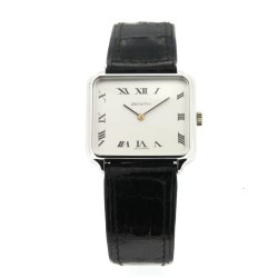 ZENITH Meccanico Manuale Rettangolare in Acciaio 28 1581 355 CFY 2