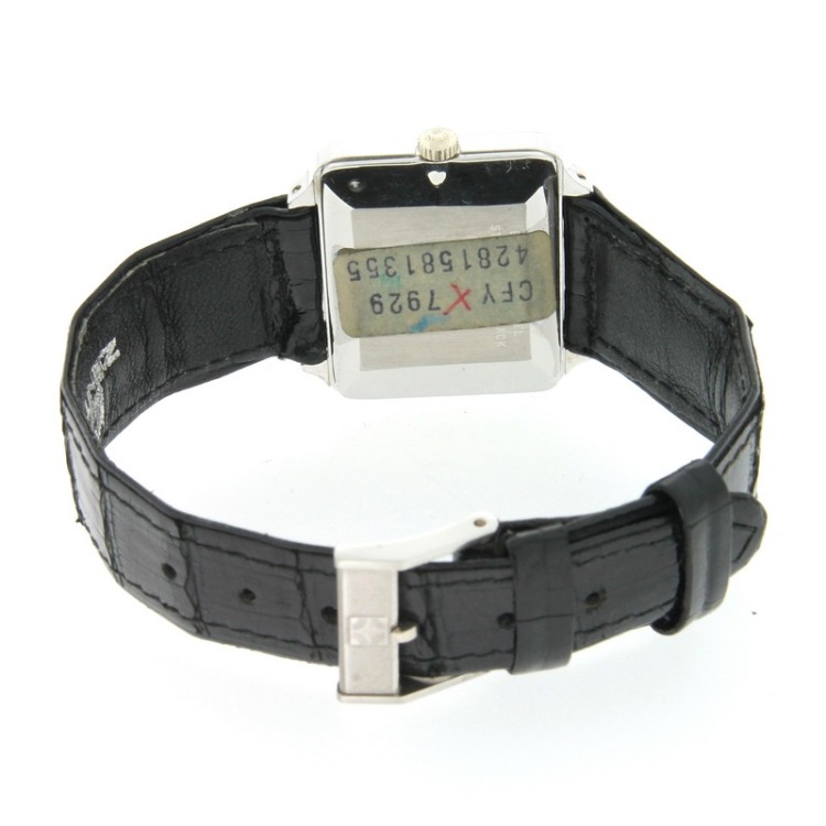 ZENITH Meccanico Manuale Rettangolare in Acciaio 28 1581 355 CFY