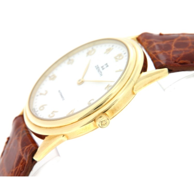 ZENITH Automatico 33 mm in Oro Giallo 750 18 kt