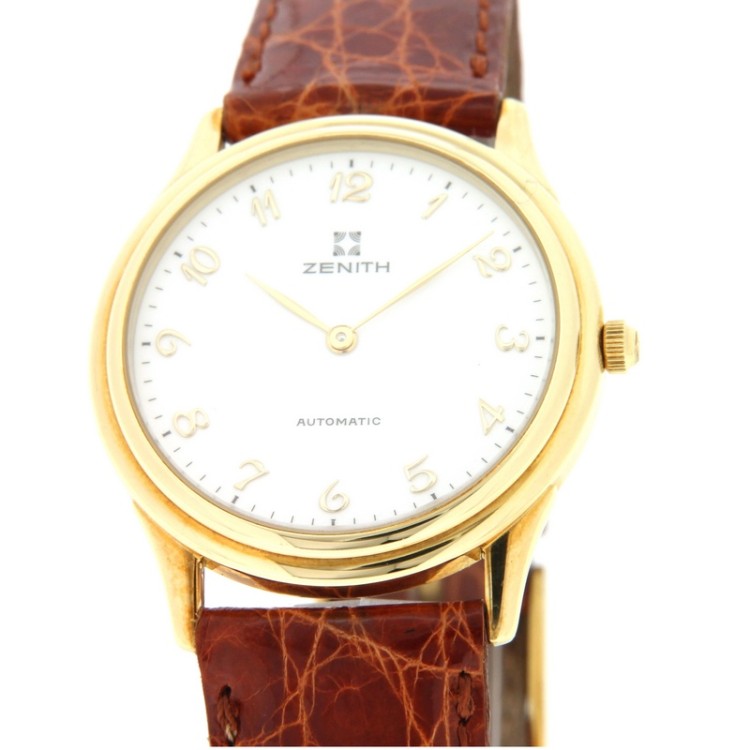 ZENITH Automatico 33 mm in Oro Giallo 750 18 kt