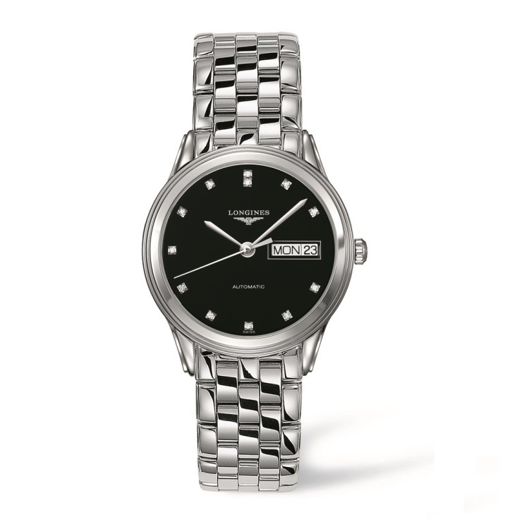 LONGINES Classico FLAGSHIP L4.799.4.57.6 Day Date Automatico 35,5 mm