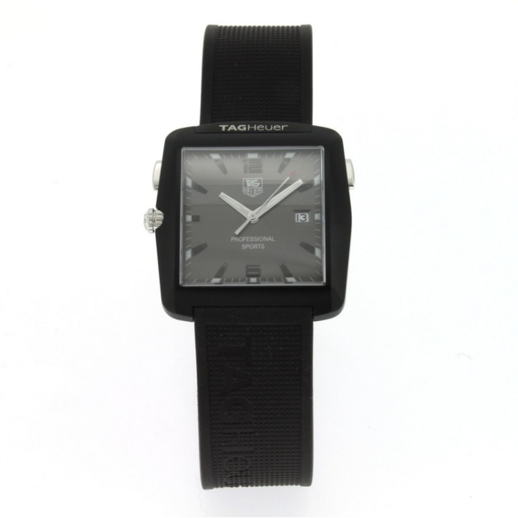 TAG HEUER SPECIALIST GOLF WAE1113.FT6004 Misure 37,5 x 36,7 mm Acciaio Satina