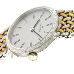 ZENITH 391530350 Oro Bianco e Giallo 18 kt 750 Meccanico 25 mm con braccial 2