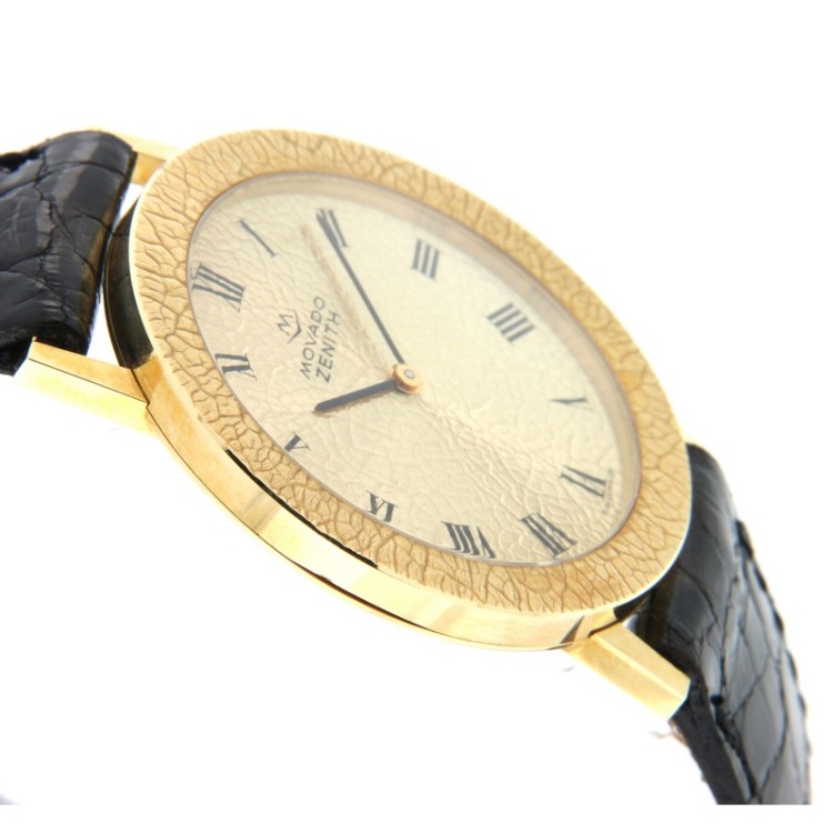 ЗЕНИТ MOVADO HVY 71050 Механический Ручной в Золото 75018 kt с вами в Золото