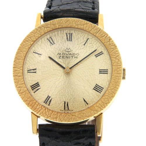 ЗЕНИТ MOVADO HVY 71050 Механический Ручной в Золото 75018 kt с вами в Золото