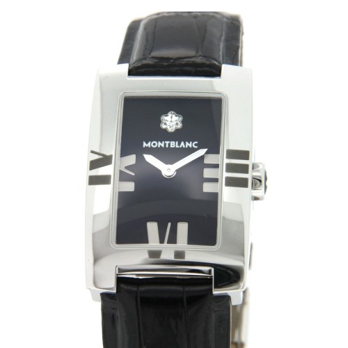 MONTBLANC Orologio Quarzo PROFILE 102370 cinturino in alligatore