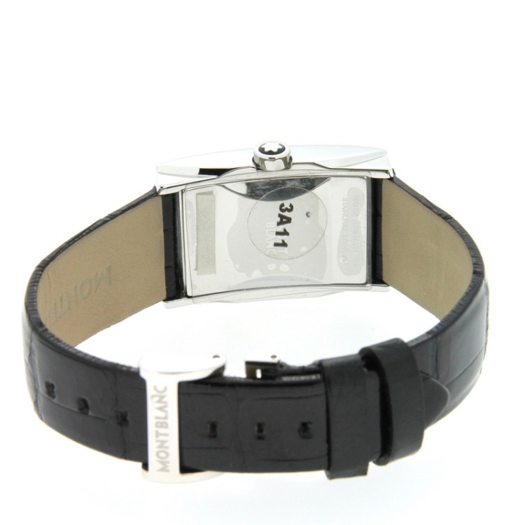 MONTBLANC Watch Quartz PROFILE 102370 alligator strap