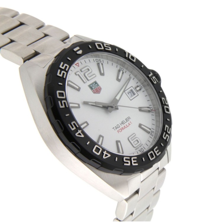 TAG HEUER F1 WAZ1111.BA0875 41 mm Black Bracelet