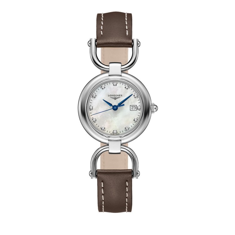 LONGINES EQUESTRIAN L6.131.4.87.2 Quarzo 30 mm MOP
