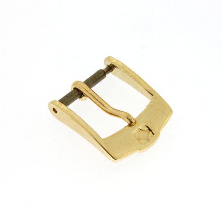 Zenith Fibbia ardiglione placcato oro 12 mm