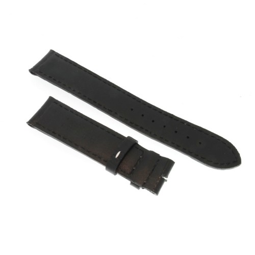 Cinturino non originale per IWC Stampa Nero Opaco 20/18 mm Portoghese