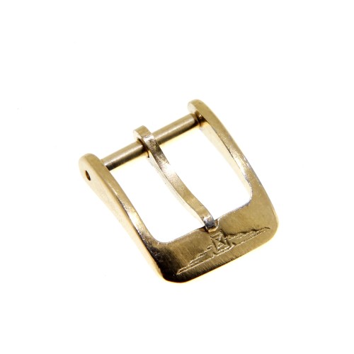 Longines Fibbia Vintage ardiglione placcata oro satinato 10 mm