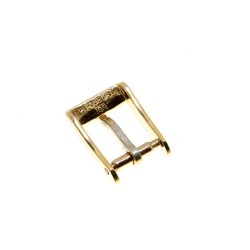 Longines Fibbia Vintage ardiglione Placcata Oro 8 mm emblema applicato 2