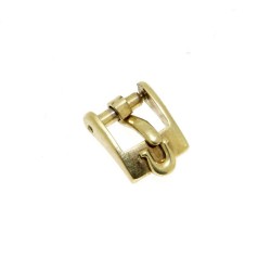 Omega Fibbia Vintage ardiglione Placcata Oro 7 mm emblema applicato 2