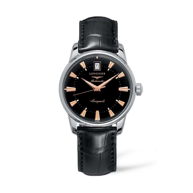 LONGINES Heritage CONQUEST L1.611.4.52.4 Automatico 35 mm