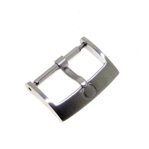 Omega Fibbia O94511803 Acciaio Satinata 18 mm per orologio X-33